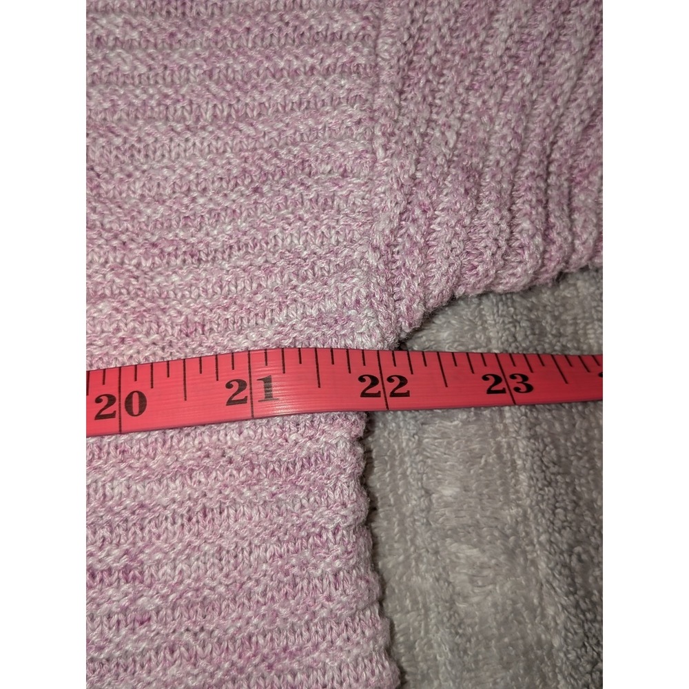 SONOMA Goods for‎ Life Women's Chevron Knit Sweater Rose Pullover Size L NWOT - Picture 6 of 7